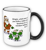 Reindeer Crap Mug